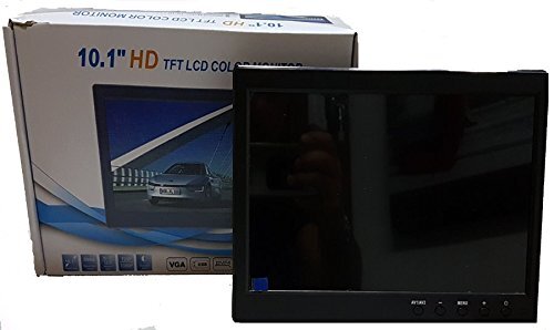 Monitor con display di 10,1 pollici HD 800p - Utilizzato per visualizzare le telecamere del vostro DVR o in Automobili - VGA, HDMI - RCA