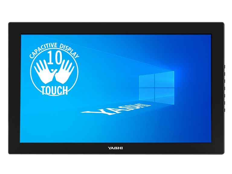 Monitor M-Touch YASHI Matrix YZ2410 - 23.6" IPS Touch 10 tocchi - 16:9 - 5ms - 1920x1080 - HDMI - USB - 250cd/m2 - 1000:1 - VESA (Solo attacco a parete)