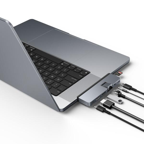 HYPER HD575-GRY-GL hub di interfaccia USB 3.2 Gen 1 (3.1 Gen 1) Type-C 5000 Mbit/s Grigio
