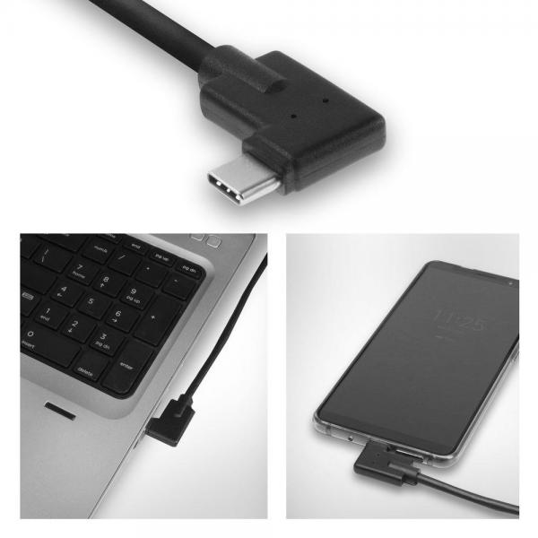 ACT AC7407 cavo USB 2 m USB 3.2 Gen 1 (3.1 Gen 1) USB C Nero
