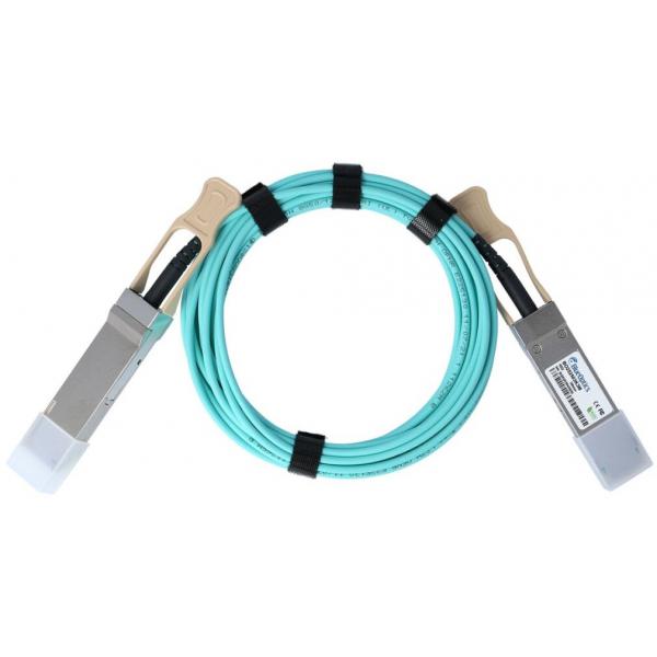 BlueOptics AOC-Q-Q-40G-50M-CT-BO cavo InfiniBand QSFP Arancione
