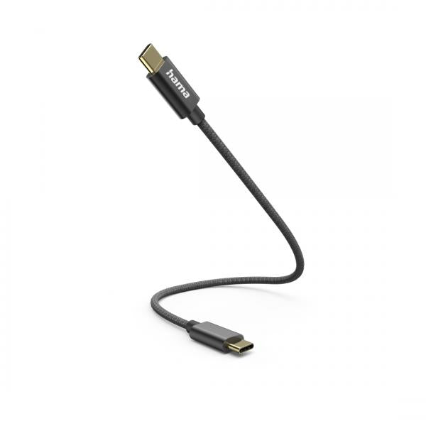 Hama 00201604 cavo USB 0,2 m USB 2.0 USB C Nero