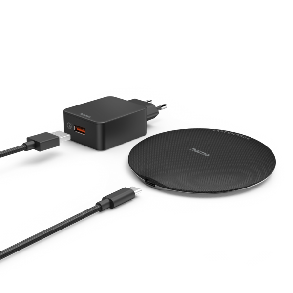 Hama QI-FC15 Metal Nero Interno