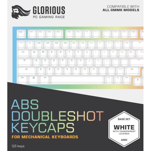 Glorious PC Gaming Race Doubleshot Keycaps V2 Coperchio per tastiera