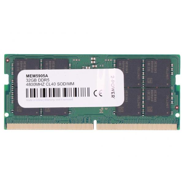 2-Power MEM5905A memoria 32 GB 1 x 32 GB DDR4 (32GB DDR5 4800MHz CL40 SoDIMM)