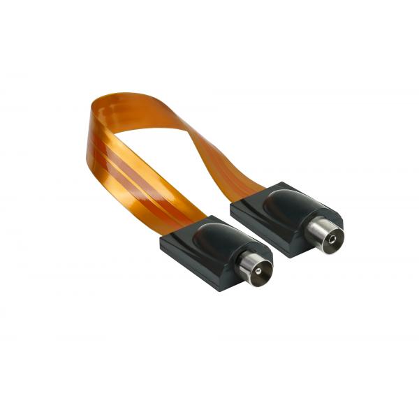 Alcasa S-FD26KSK cavo coassiale 0,26 m IEC Arancione