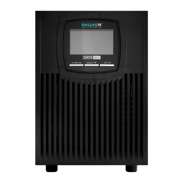 ONLINE USV-Systeme ZINTO 800 T gruppo di continuità (UPS) A linea interattiva 800 kVA 720 W 8 presa(e) AC