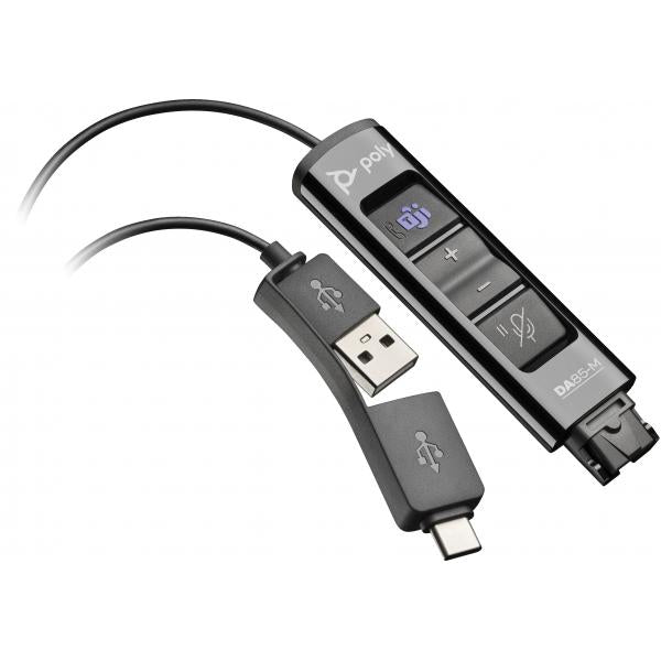 HP PLY DA85-M USB-A USB-C QD Adptr