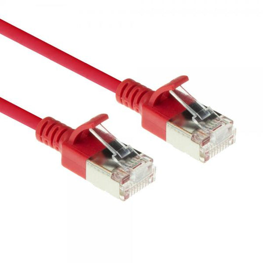 ACT DC7510 cavo di rete Rosso 10 m Cat6a U/FTP (STP)