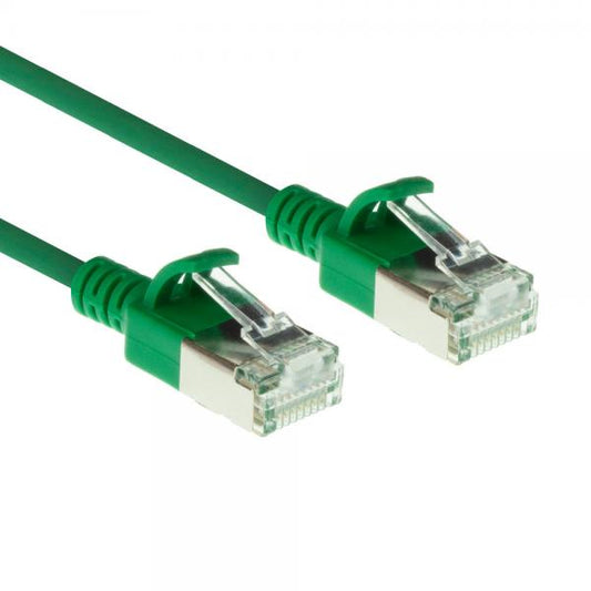 ACT DC7710 cavo di rete Verde 10 m Cat6a U/FTP (STP)