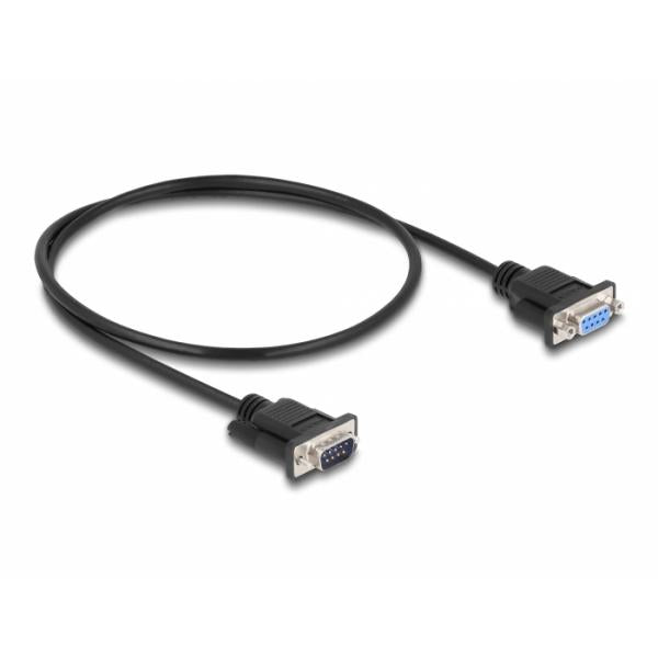 DeLOCK 86886 cavo VGA 0,5 m VGA (D-Sub) Nero