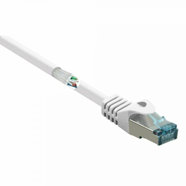 Renkforce RF-5043912 cavo di rete Bianco 10 m Cat6a S/FTP (S-STP)