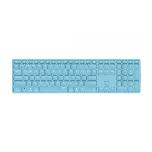 Hama E9800M tastiera Bluetooth QWERTZ Tedesco Blu