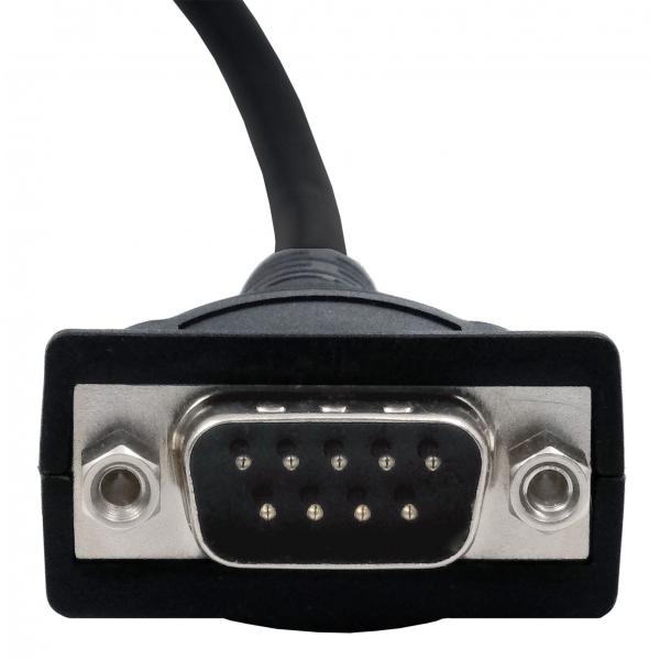 EXSYS EX-23001 cavo seriale Nero 0,5 m DB-9