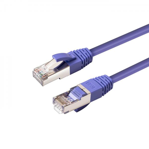 Microconnect CAT6A S/FTP 10m Purple LSZH cavo di rete Porpora S/FTP (S-STP)