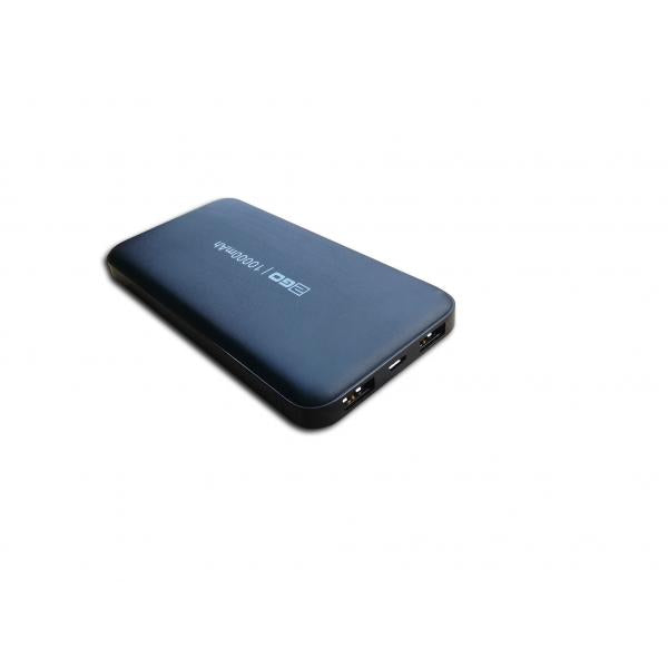 2GO 795944 batteria portatile Polimeri di litio (LiPo) 10000 mAh Nero