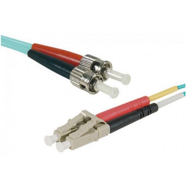 CUC Exertis Connect 392730 cavo a fibre ottiche 0,5 m LC ST OM3 Colore acqua