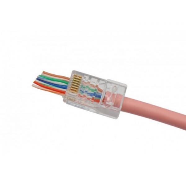 CUC Exertis Connect 920804 cavo di collegamento RJ-45 Trasparente