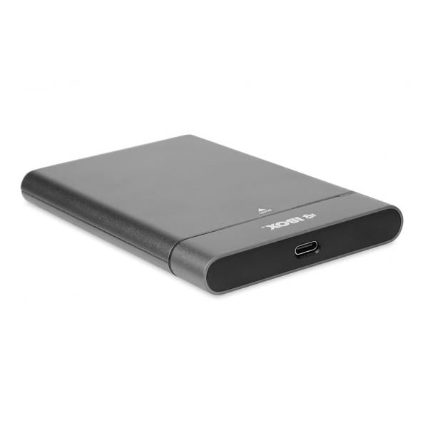 iBox IEUHDD6 contenitore di unità di archiviazione Box esterno HDD/SSD Grigio 2.5"