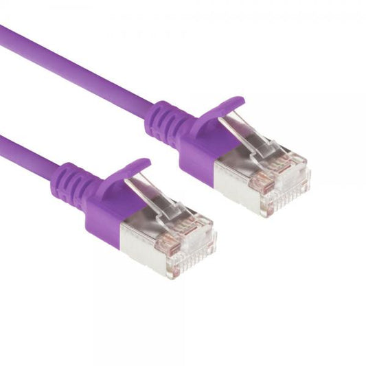 ACT DC7310 cavo di rete Porpora 10 m Cat6a U/FTP (STP)