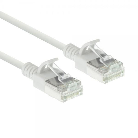 ACT DC6901 cavo di rete Bianco 1 m Cat6a U/FTP (STP)