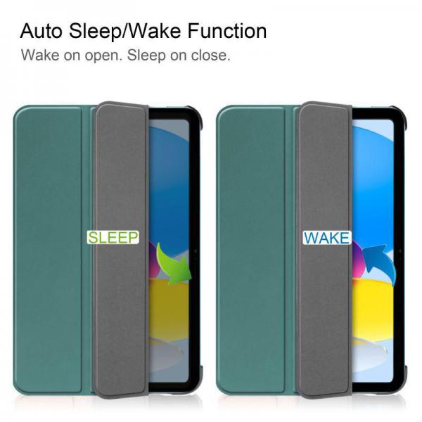 CoreParts TABX-IP10-COVER8 custodia per tablet 27,7 cm (10.9") Custodia flip a libro Verde
