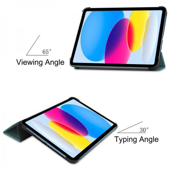 CoreParts TABX-IP10-COVER8 custodia per tablet 27,7 cm (10.9") Custodia flip a libro Verde