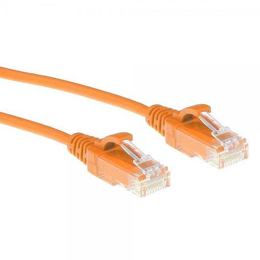 ACT DC9130 cavo di rete Arancione 0,15 m Cat6 U/UTP (UTP)