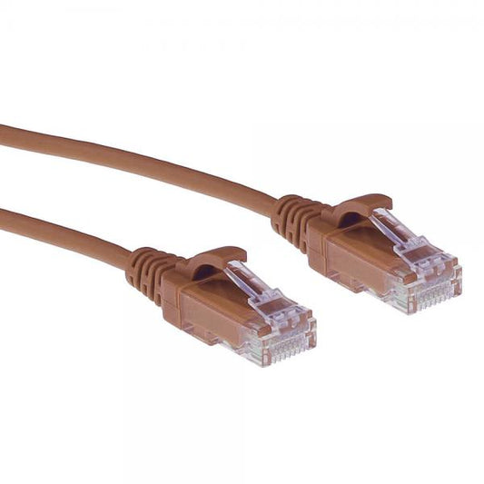 ACT DC9201 cavo di rete Marrone 1 m Cat6 U/UTP (UTP)