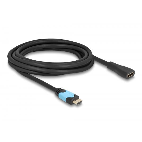 DeLOCK 81999 cavo HDMI 3 m HDMI tipo A (Standard) Nero, Turchese