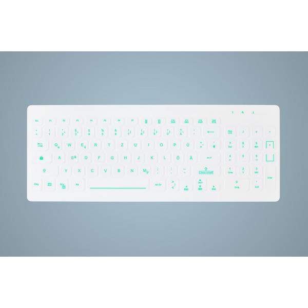 Active Key AK-CB7012 tastiera USB Tedesco Bianco