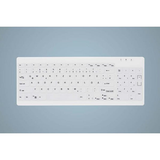 Active Key AK-C7012 tastiera USB Tedesco Bianco