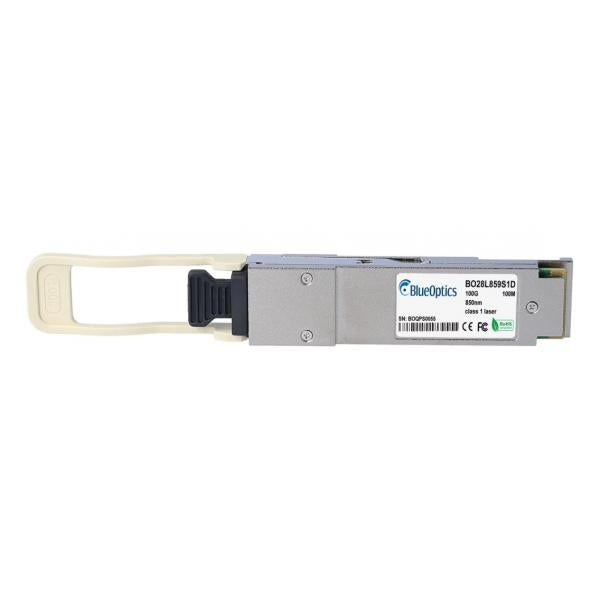 BlueOptics Evertz Scorpion QSFP25G-MM-M kompatibler QSFP28 BO28L859S1D - Transceiver - Glasfaser (LWL) modulo del ricetrasmettitore di rete Fibra ottica 100000 Mbit/s