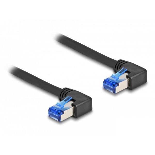 DeLOCK 80213 cavo di rete Nero 0,5 m Cat6a S/FTP (S-STP)