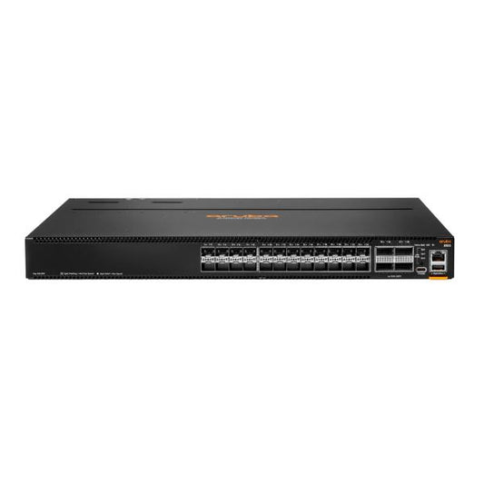HPE Aruba Networking CX 8100 24x10G SFP+ 4x40/100G QSFP28 FB Airflow 3Fan 2AC PSU Gestito L3 Nessuno 1U