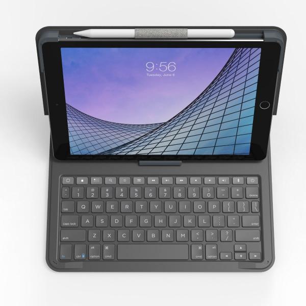 ZAGG Messenger Folio 2 QWERTZ Tedesco Bluetooth Antracite