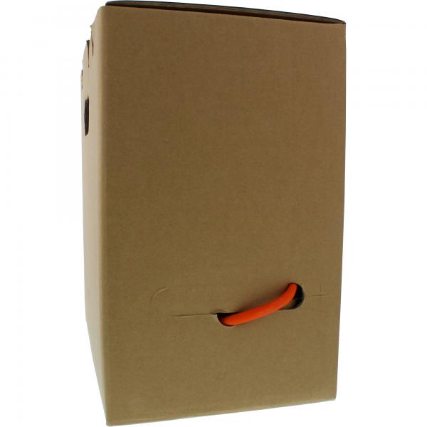 InLine Cavo di installazione Cat.7a, S/FTP (PiMF) 4x2x0,58 AWG23, 1200MHz, 100m