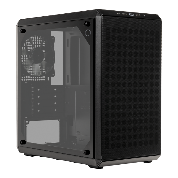 Cooler Master Q300L V2 Mini Tower Nero, Trasparente