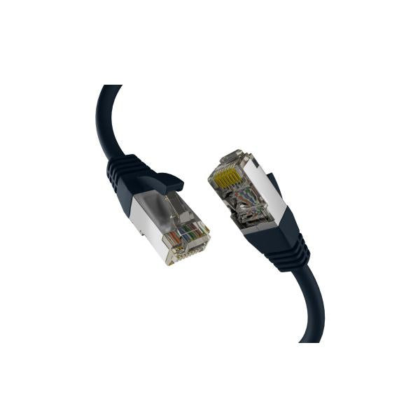 M-Cab EC020200307 cavo di rete Nero 10 m Cat8.1 S/FTP (S-STP)