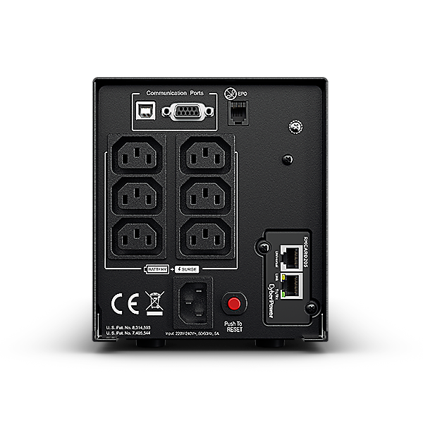 CyberPower PR750ELCDN gruppo di continuità (UPS) A linea interattiva 7,5 kVA 675 W 6 presa(e) AC