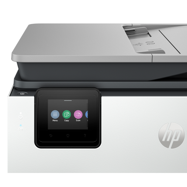 HP OfficeJet Pro Stampante multifunzione HP 8122e, Colore, Stampante per Casa, Stampa, copia, scansione, alimentatore automatico di documenti; touchscreen; Scansione Smart Advance; Modalità silenzios
