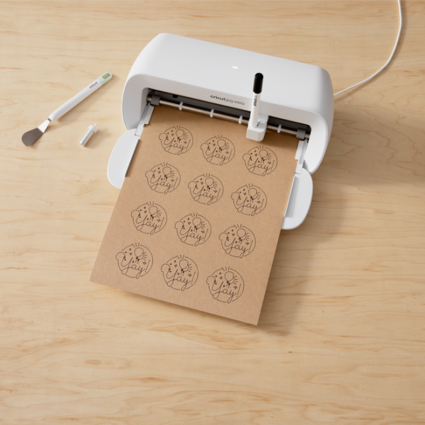 Cricut Joy Xtra Smart Label etichetta autoadesiva Permanente Naturale 4 pz