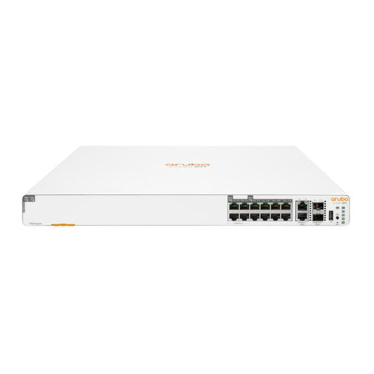 HPE Aruba Instant On 1960 8p 1G Class 4 4p SR1G/2.5G Class 6 PoE 2p 10GBASE-T 2p SFP+ 480W Gestito Gigabit Ethernet (10/100/1000) Supporto Power over Ethernet (PoE) 1U