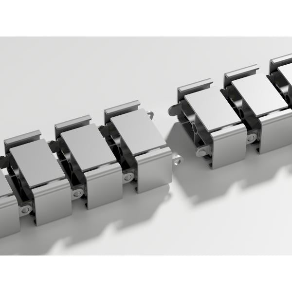 Equip 650860 organizer per cavi Scrivania Guaina intrecciata per cavi Grigio 1 pz