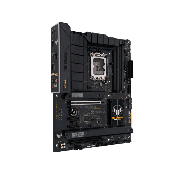 ASUS TUF GAMING B760-PLUS WIFI D4 Intel B760 LGA 1700 ATX (ASUS TUF GAMING B760-PLUS WIFI D4 - Motherboard - ATX - LGA1700 Socket - B760 Chipset - USB 3.2 Gen 1, USB 3.2 Gen 2, USB-C 3.2 Gen 2x2 - 2.