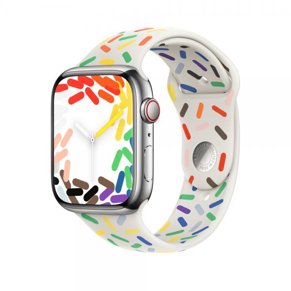 Apple MUQ43ZM/A accessorio indossabile intelligente Band Multicolore Fluoroelastomero