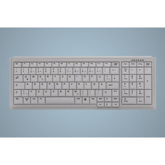 Active Key ??-7000 tastiera USB AZERTY Tedesco Bianco