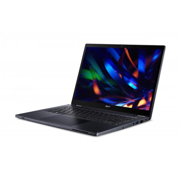 Acer TravelMate TMP414RN-53-TCO-50KD Ibrido (2 in 1) 35,6 cm (14") Touch screen WUXGA Intel Core i5 i5-1335U 16 GB DDR4-SDRAM 512 GB SSD Wi-Fi 6E (802.11ax) Windows 11 Pro Blu