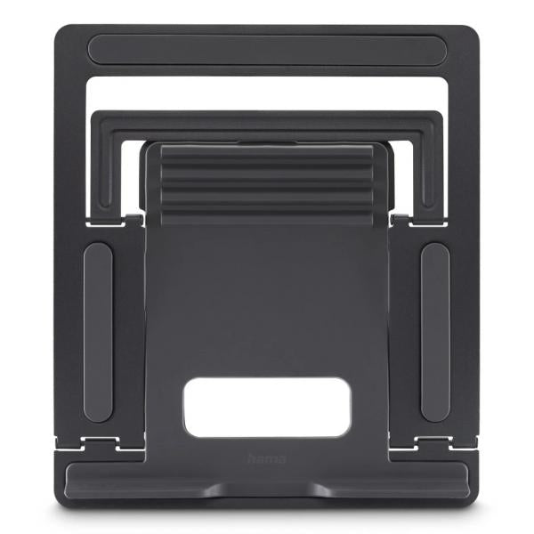 Hama Metal Supporto per computer portatile Grigio 39,6 cm (15.6")