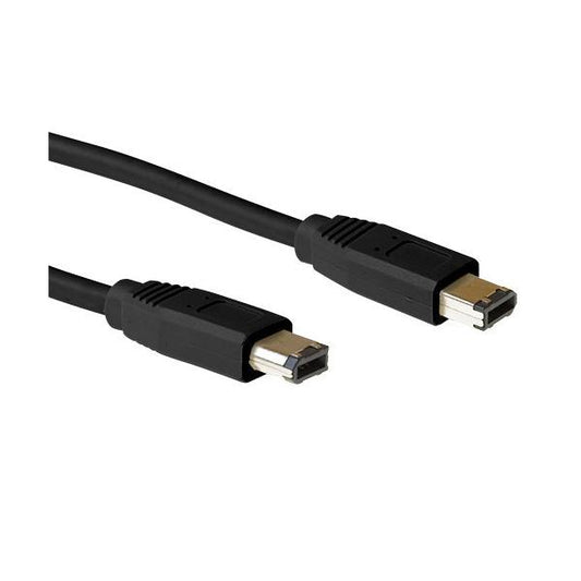ACT FW1020 cavo firewire 1,8 m 6-p Nero